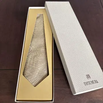 류무라 직물 미술 연구소 마츠바 무늬 넥타이