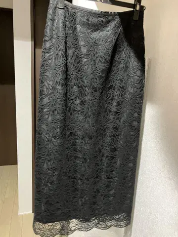 PROPORTION BODY DRESSING 레이스 타이트 스커트 M