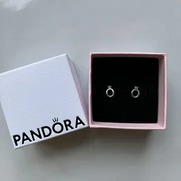 Pandora 실버 귀걸이