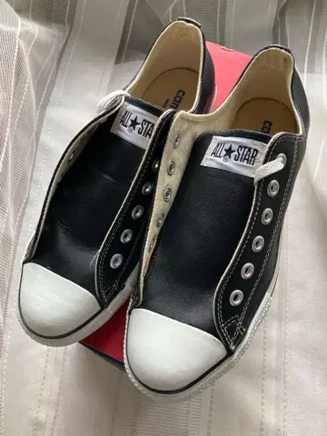 컨버스 올스타 가죽 블랙 MADE IN U.S.A 미사용