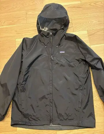 Patagonia 블랙 토렌트 쉘 자켓