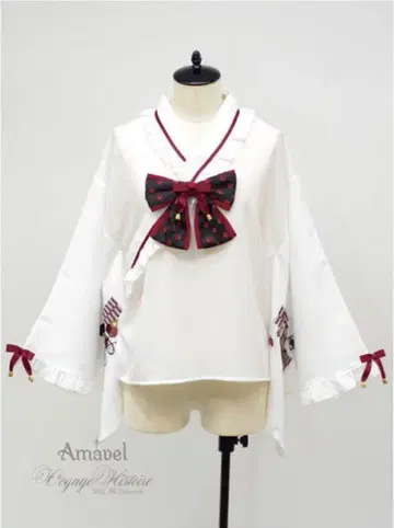 Amavel 다이쇼 로망 블라우스