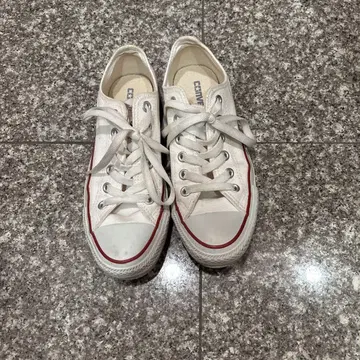 CONVERSE ALL STAR 화이트 스니커즈