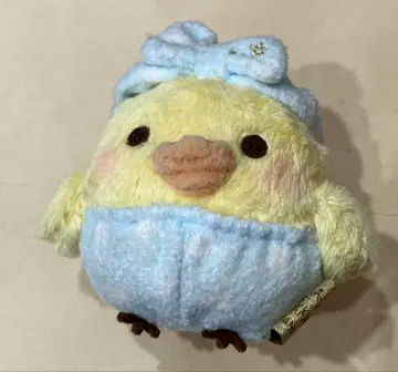 리락쿠마 파자마 파티 키이로이토리 매달린 봉제 인형