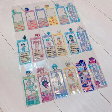 개구리 중사 케로로 북마크 컬렉션 15종류 시크릿 포함