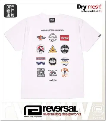 리버설 REVERSAL 반팔 티셔츠 ALL STAR
