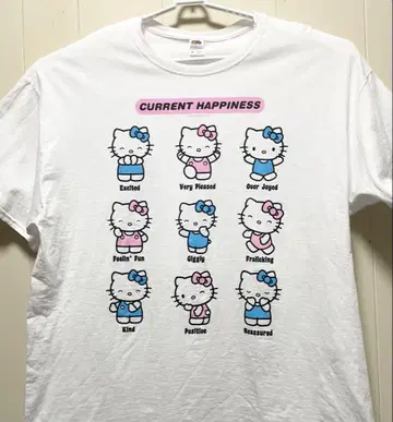 헬로키티 KITTY 키티 티셔츠 XL 카피라이트. 산리오
