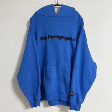 Paragraph 패러그래프 풀오버 후드티 블루 3