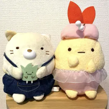 스미코구라시 미니코와 나카요시 데님 팬츠 에비후라이 봉제 인형