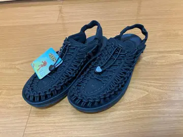 KEEN 킨 유니크 블랙 택 포함 미사용 새상품 블랙 28cm