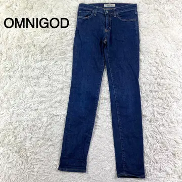 OMNIGOD 스키니 데님