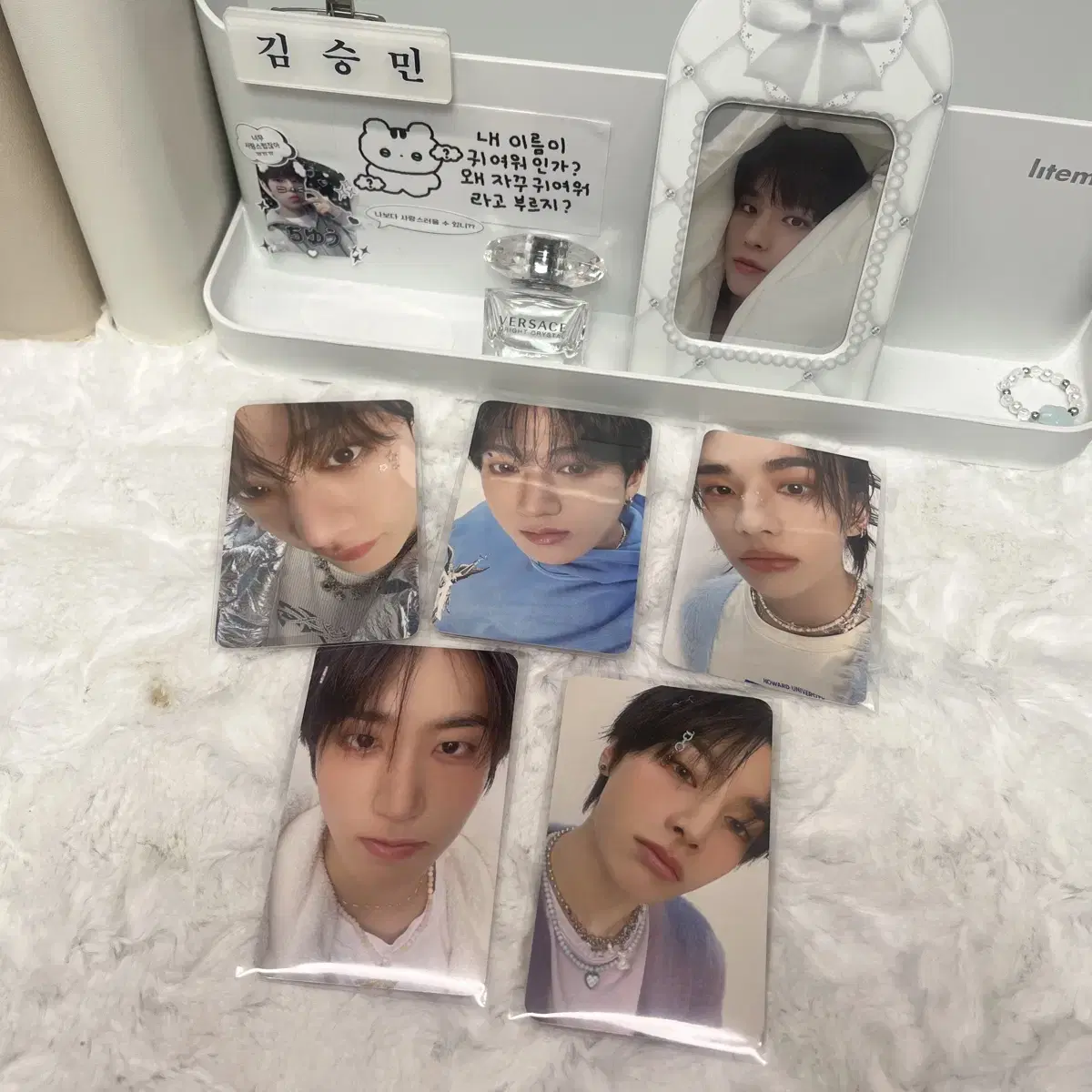 스키즈 skz 팬미팅 엠디 포카 방찬 리노 창빈 현진 한 필릭스 아이엔