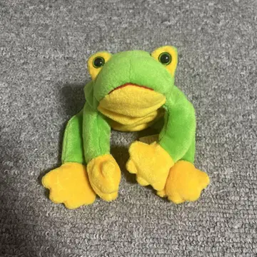 개구리 봉제 인형