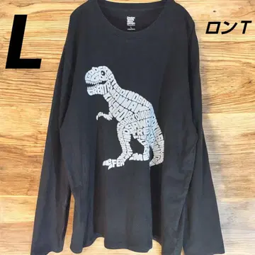 롱T 남성용 L 사이즈 graniph 그라니프 공룡 다이너소어