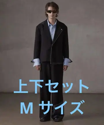 grancy 테일러드 셋업 블랙 M 사이즈