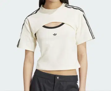 아디다스 오리지널 컷 아웃 카리 반팔 티셔츠 이번 시즌