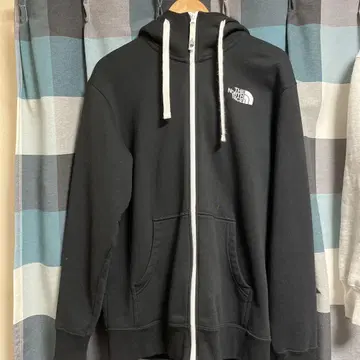 THE NORTH FACE 블랙 풀 집업 후드티