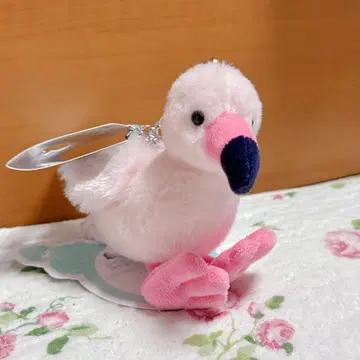 플라밍고 머리띠 홀더 칩과 데일
