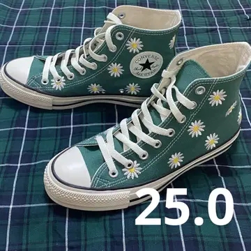 새상품급 컨버스 데이지 자수 CONVERSE 하이컷 올스타