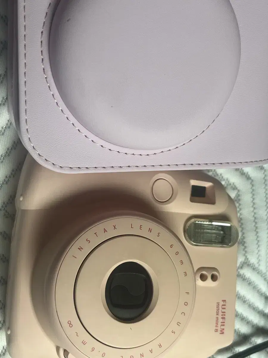 Film, battery included) Fuji Film Instax Mini 8 Pink with bag, quick sale