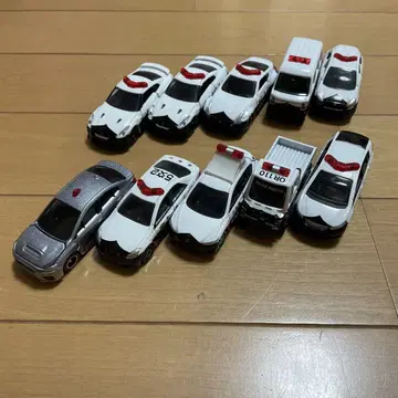 토미카 경찰 차량 묶음 판매 10대