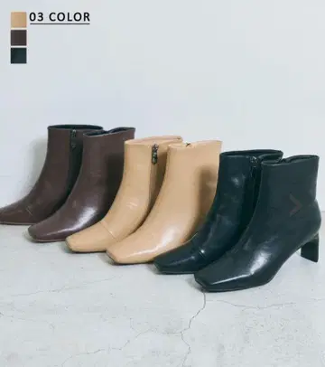 하이힐 숏부츠