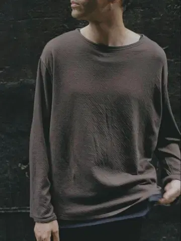 LIDNM C/CA GAUZE L/S M 사이즈