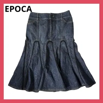 EPOCA 에포카 데님 머메이드 스커트