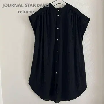 JOURNAL STANDARD relume 블라우스 시어서커