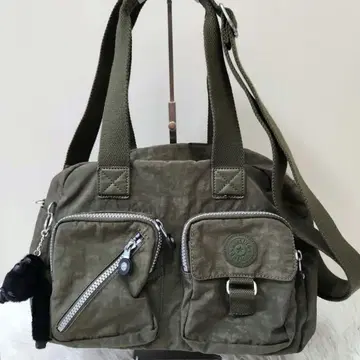 Kipling 키플링 2way 숄더백 올리브 참 포함