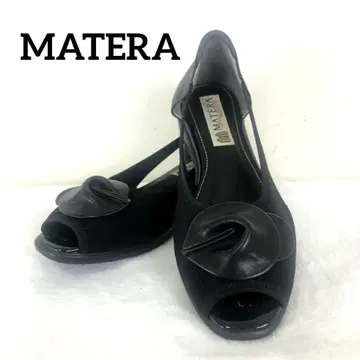MATERA 마테라 펌프스 로우 힐 컴포트 샌들 블랙 신발