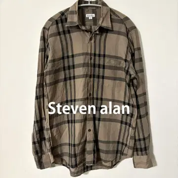 Steven Alan 스티븐 앨런 긴팔 셔츠 유나이티드 애로우즈