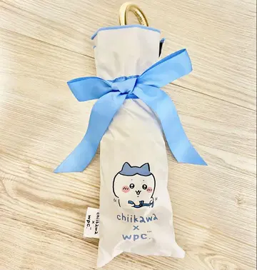 치이카와 (먼작귀) Wpc 칭찬 리본 차광 접이식 우산