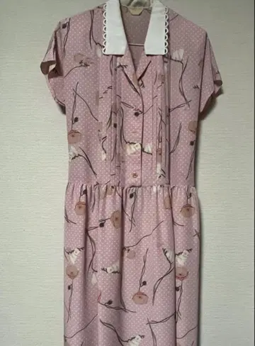 PINK HOSE 핑크하우스 롱 원피스 꽃무늬