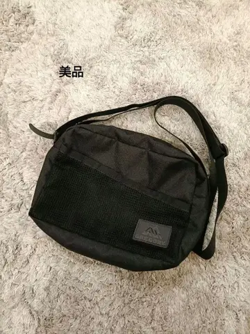 그레고리 블랙 숄더백 남녀 공용 사코슈 블랙