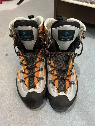 SCARPA 등산화 GORE-TEX 오렌지/그레이