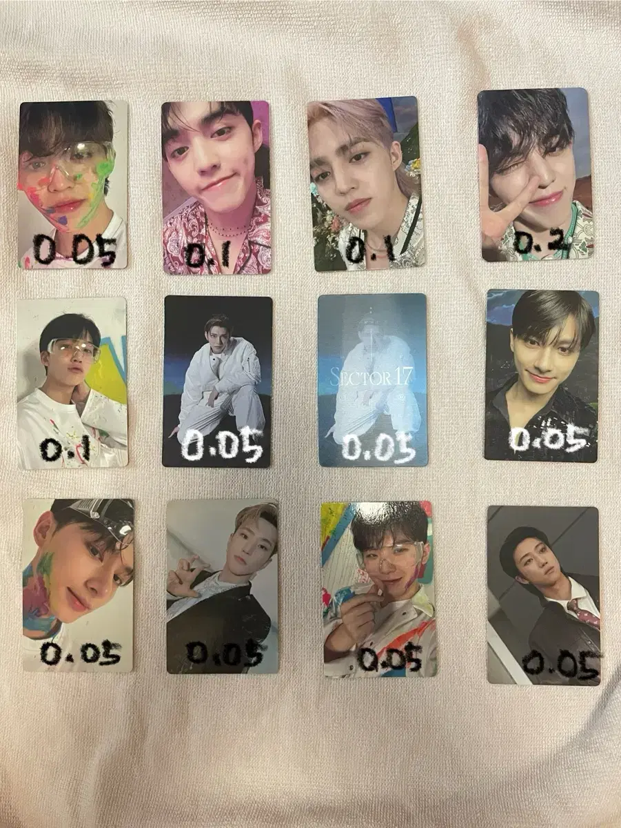세븐틴 포카 판매