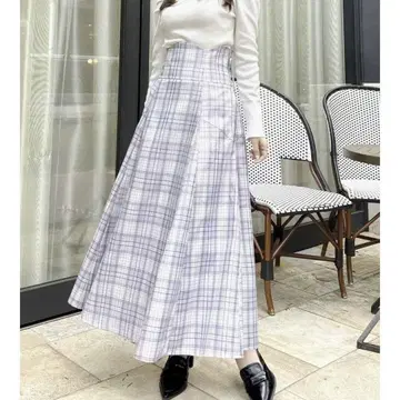 dazzlin 2WAY 더블 레이스업 코르셋 스커트 퍼플