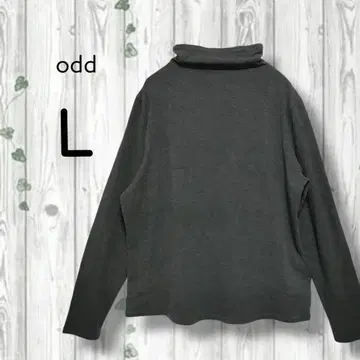 odd 터틀넥 티셔츠 긴팔 스트레치 무지 그레이