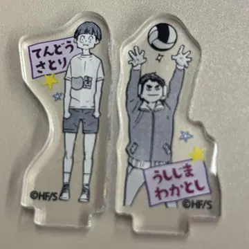 하이큐 팬 파크 아크릴 미니 피규어 텐도 우시마
