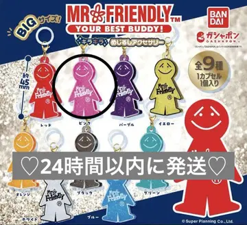 MR.FRIENDLY 미스터 프렌드 가챠가챠 메지루시 액세서리