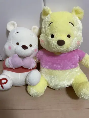 곰 봉제 인형 2개 세트