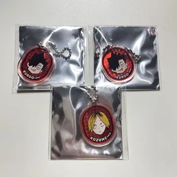 하이큐 아크릴 페이스 참 쿠로오 테츠로 코즈메 켄마