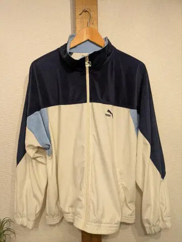 Puma XL 트랙 자켓 네이비/화이트