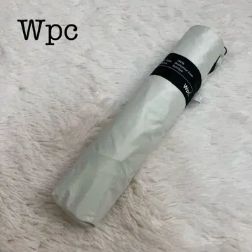 Wpc 접이식 우산 UV 차단 화이트 우천 겸용