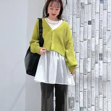 렙심 택 포함 새상품 밑단 모듬 긴팔 레이어드