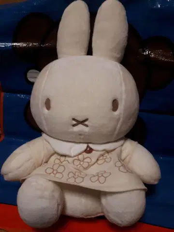 화이트 미피 봉제 인형 Sekiguchi 레어