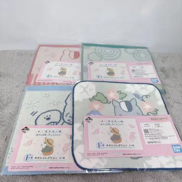 제일복권 나츠메 우인장 타월 컬렉션 냥코 선생님