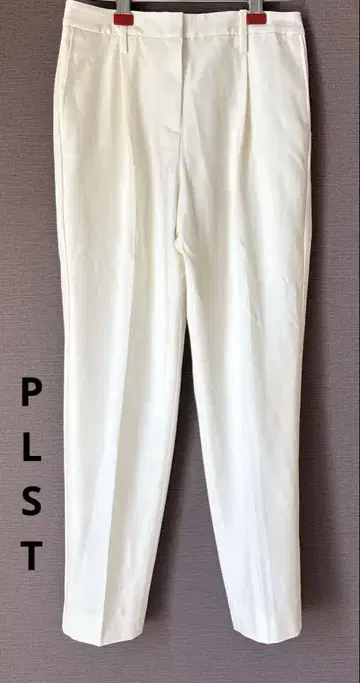 플라스테 워셔블 사키소니 턱 테이퍼드 팬츠 미사용품 PLST