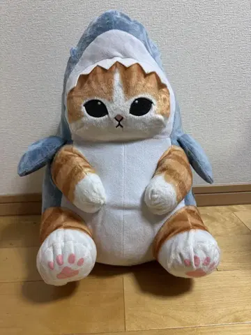 상어 냥 초특대 봉제 인형 '모푸산드'